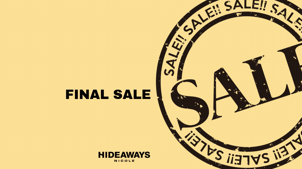 【HW】FINAL SALE！