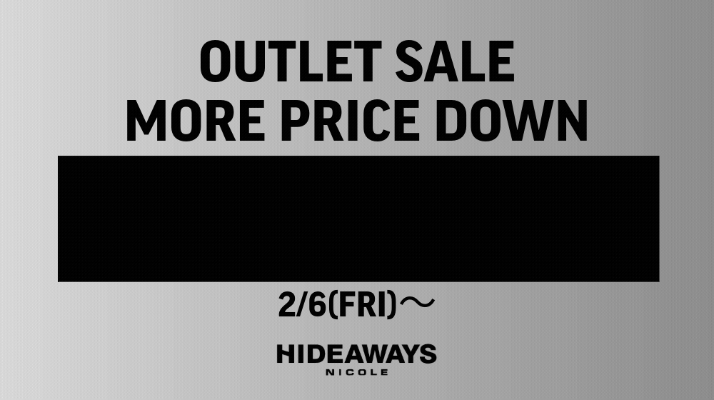 【HW】OUTLET MORE PRICE DOWN