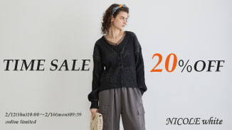 気になる新作やセールアイテムまで今だけ20％OFF！！