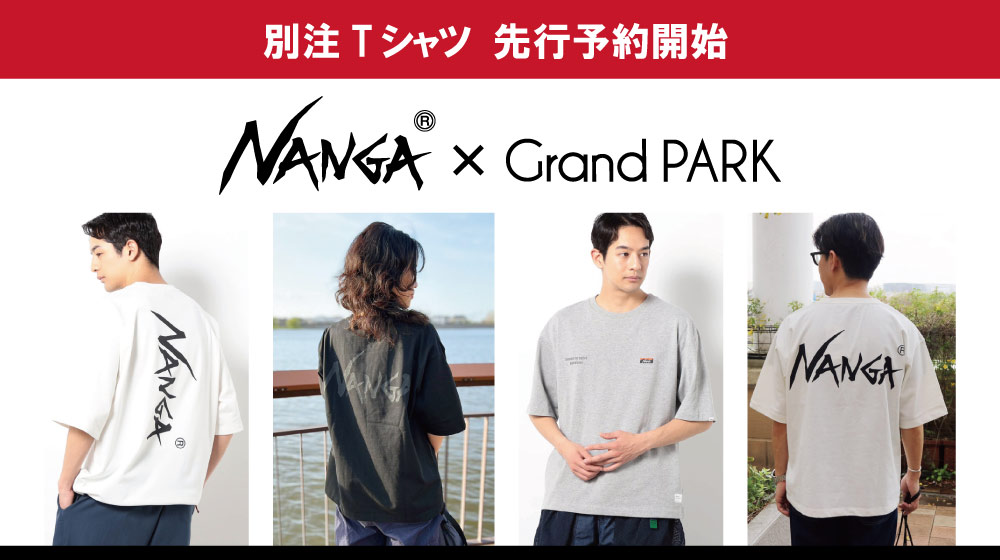 【GP】NANGA別注Tシャツ先行予約