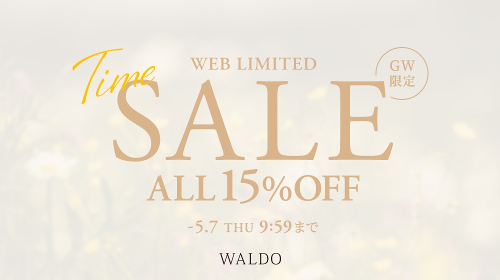 【WD】TIME SALE ALL 15％OFF