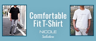 【NICOLE selection】通勤から休日まで、様々な場面で快適な着心地で、着回しのきく一枚を提供します。